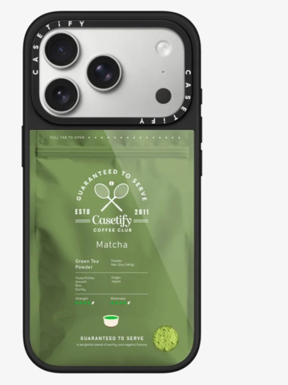 Green Tea Powder Bag - iPhone 17 pro